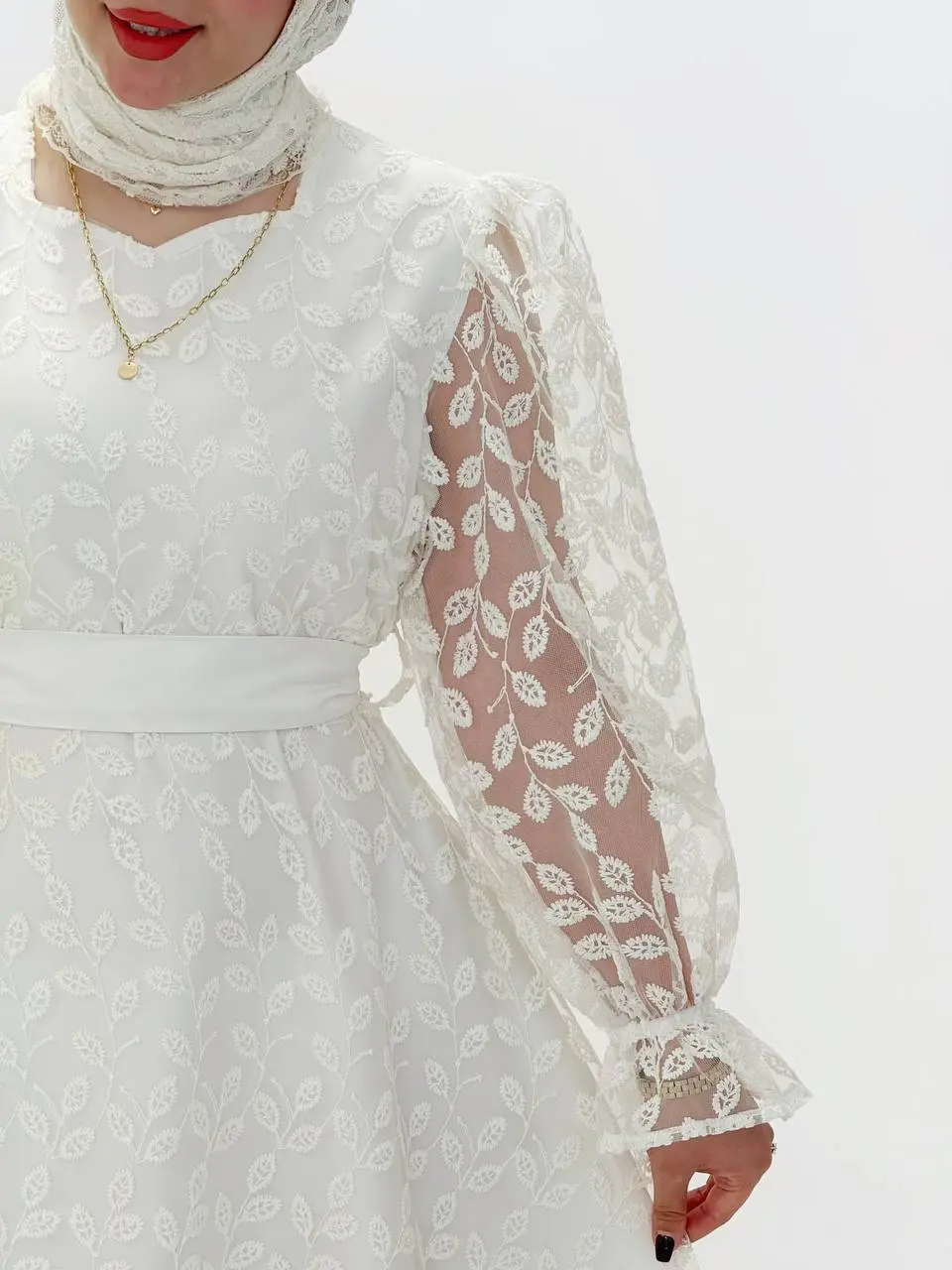 3527- پیراهن مزونی نیلی